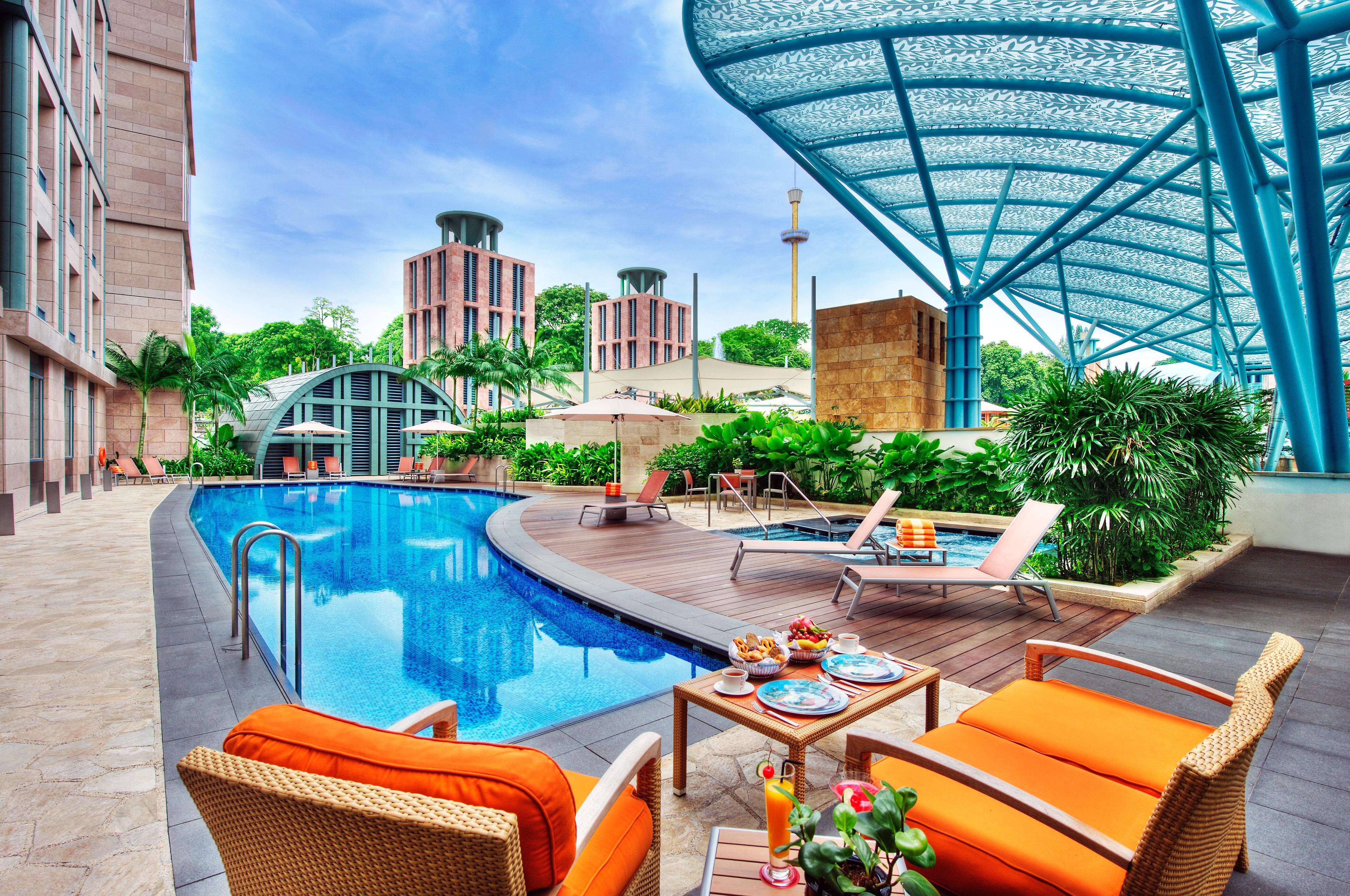 Resorts World Sentosa - Hotel Michael Сингапур Экстерьер фото
