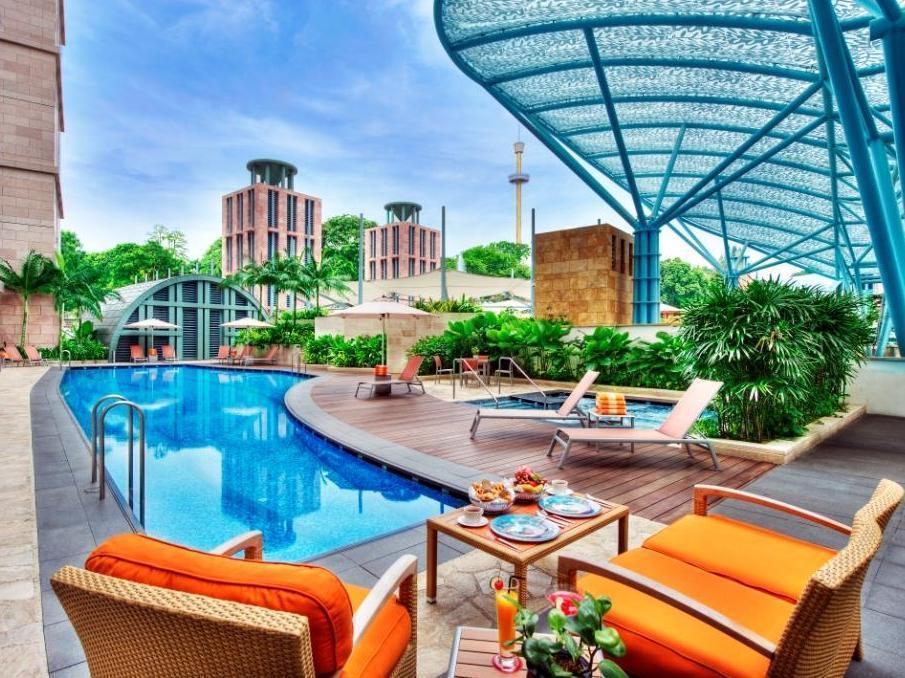 Resorts World Sentosa - Hotel Michael Сингапур Экстерьер фото
